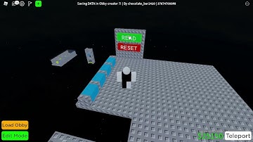 save mechanism in Obby creator