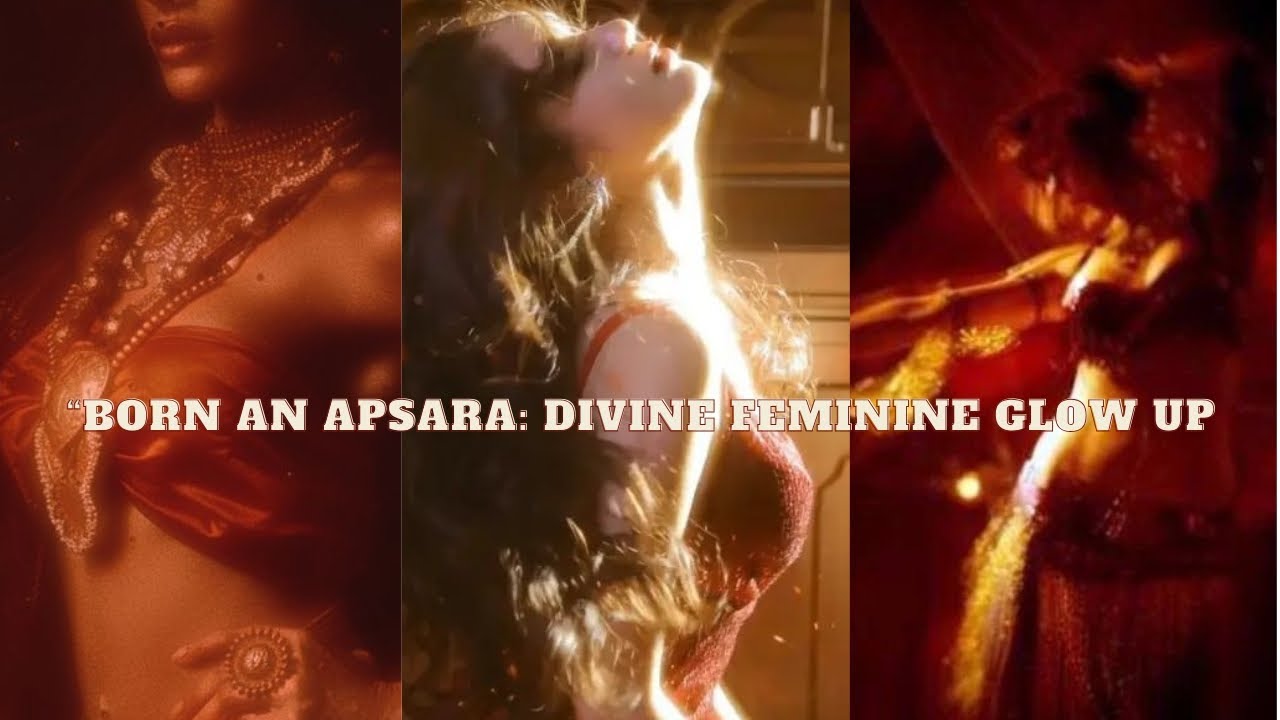 She’s not human… she’s an Apsara🧚‍♀️