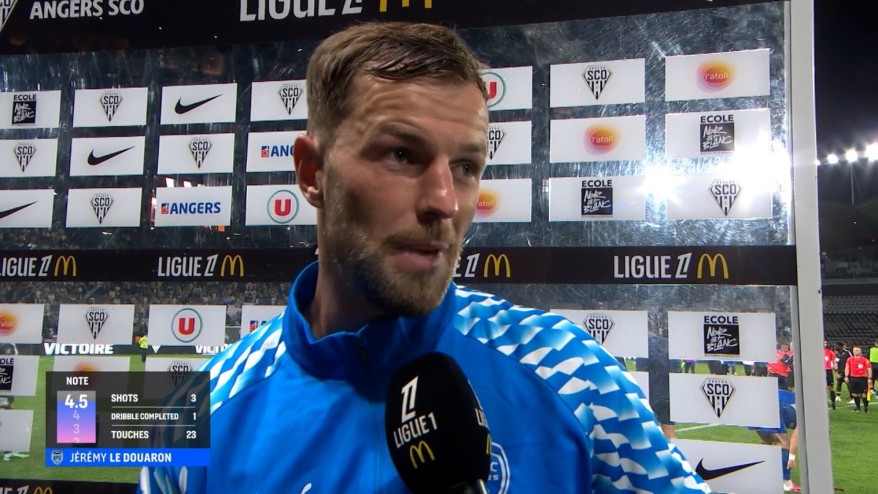 Angers 2-0 ESTAC : Réactions de Jérémy Le Douaron et du coach troyen Stéphane Dumont