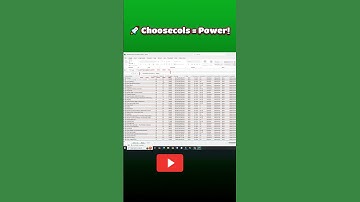 This One Excel Formula Will Blow Your Mind! 🤯 | CHOOSECOLS Function #excel