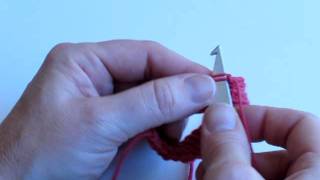 Flat Hook Slip Stitch Crochet