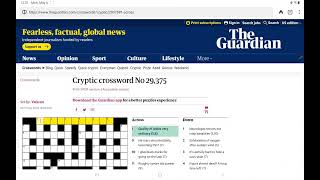Guardian Cryptic Crossword (Monday, 6 May 2024)