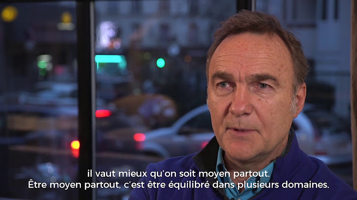 Claude Lelouch : "Il vaut mieux être moyen partout, qu'être bon dans un domaine"