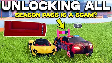 UNLOCKING ALL SEASON 17 REWARDS *Season Pass NOT WORTH IT* (Roblox Jailbreak)
