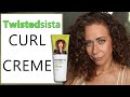 TWISTED SISTA CURL CREME | vlog overnight in NYC