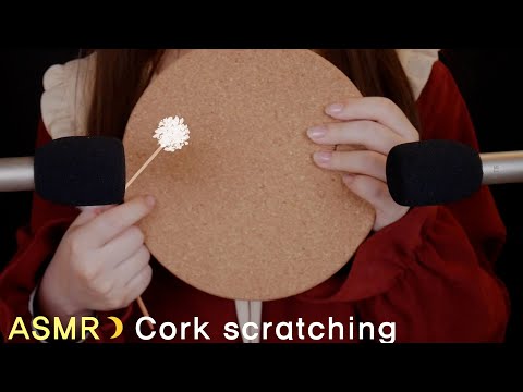 [ASMR] 소프트한 코르크로 움직이는 귀청소｜Soft cork ear cleaning｜柔らかいコルク耳かき