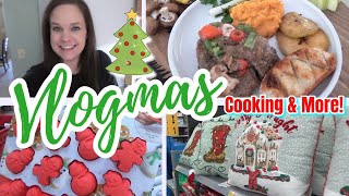 CHRISTMAS PORK CHOPS \& A LITTLE SHOPPING! | VLOGMAS DAY 9