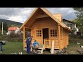 MOJA DRVENA KUCA IZ SNOVA   MY DREAM WOODEN HOUSE