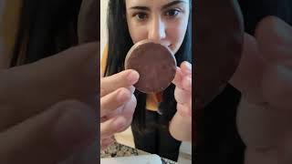 Probando famoso alfajor GOATde pasta bonobon y dulce de leche #alfajor #goat #viral #parati #foodie