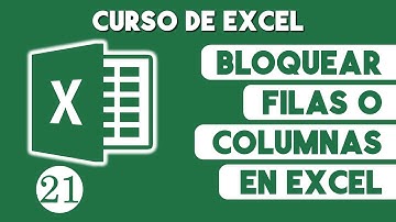 Como Bloquear Celdas en Excel para que NO sean Modificadas