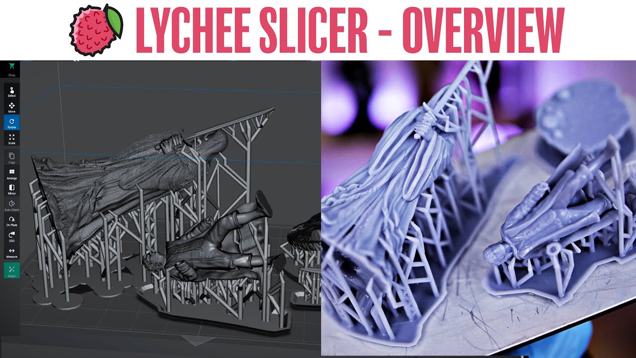 løfte sej Hvad er der galt Lychee - The NEW BEST Slicer for your Resin 3D Printers? - YouTube