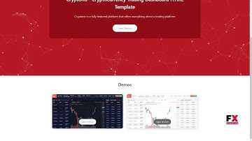 Cryptorio - Cryptocurrency Trading Dashboard HTML Template      Brann