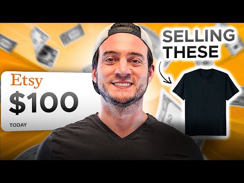 How To Make $100/day Selling T-Shirts On Etsy