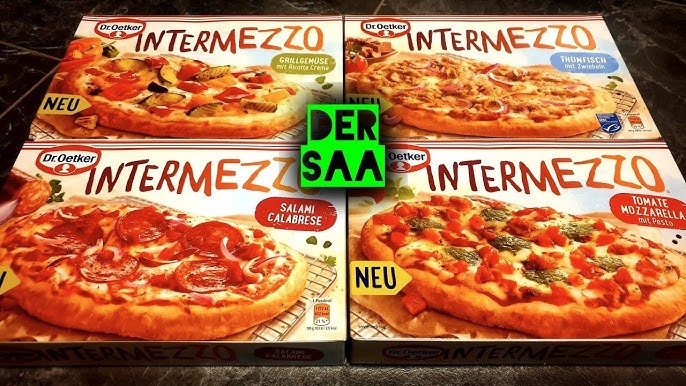 Dr. Oetker Intermezzo Tomate Mozzarella mit Pesto Review - YouTube