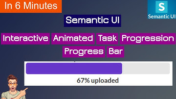 coding semantic ui progressbar progress animation|progress bar|progress bar animation|semantic ui