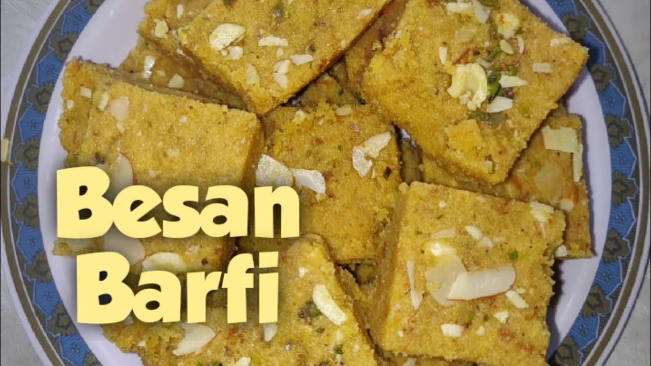 Besan Mawa Barfi | बिना चासनी हलवाई जैसी बेसन मावा बर्फी घर पर बनाए 