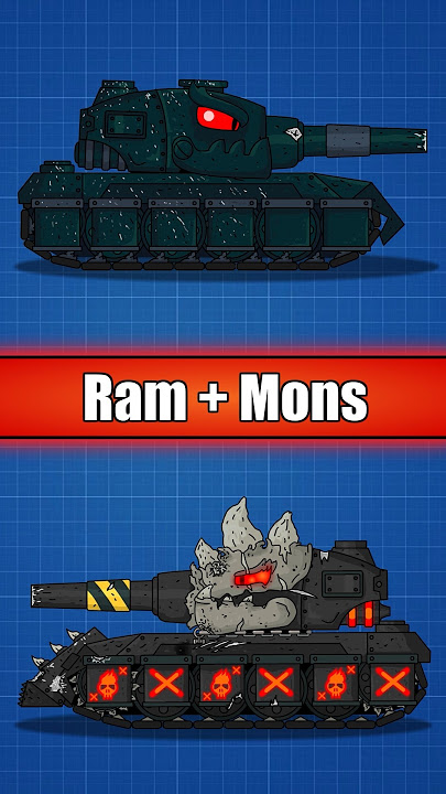 Crazy Tank Fusions You Have To See! #shorts #homeanimations #cartoon #animation #tank