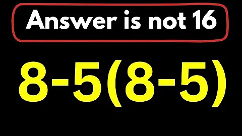 “99% People Get This Math Question Wrong! Can You Solve It Correctly?”