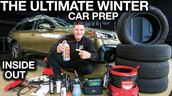 Winterize Your Car Like a Pro! Vandalized Subaru Outback Full Detail Transformation