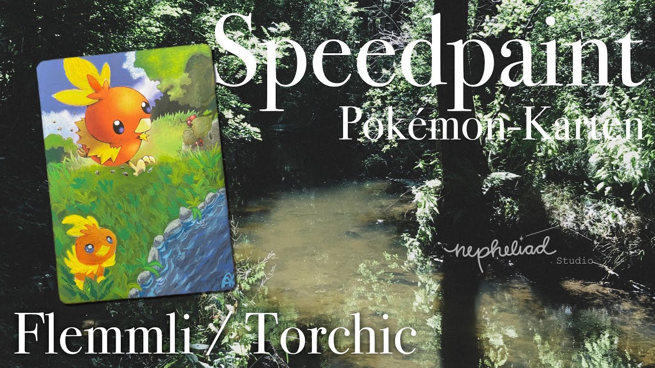 Flemmli Speedpaint / Torchic altered Pokémoncard Speedpaint