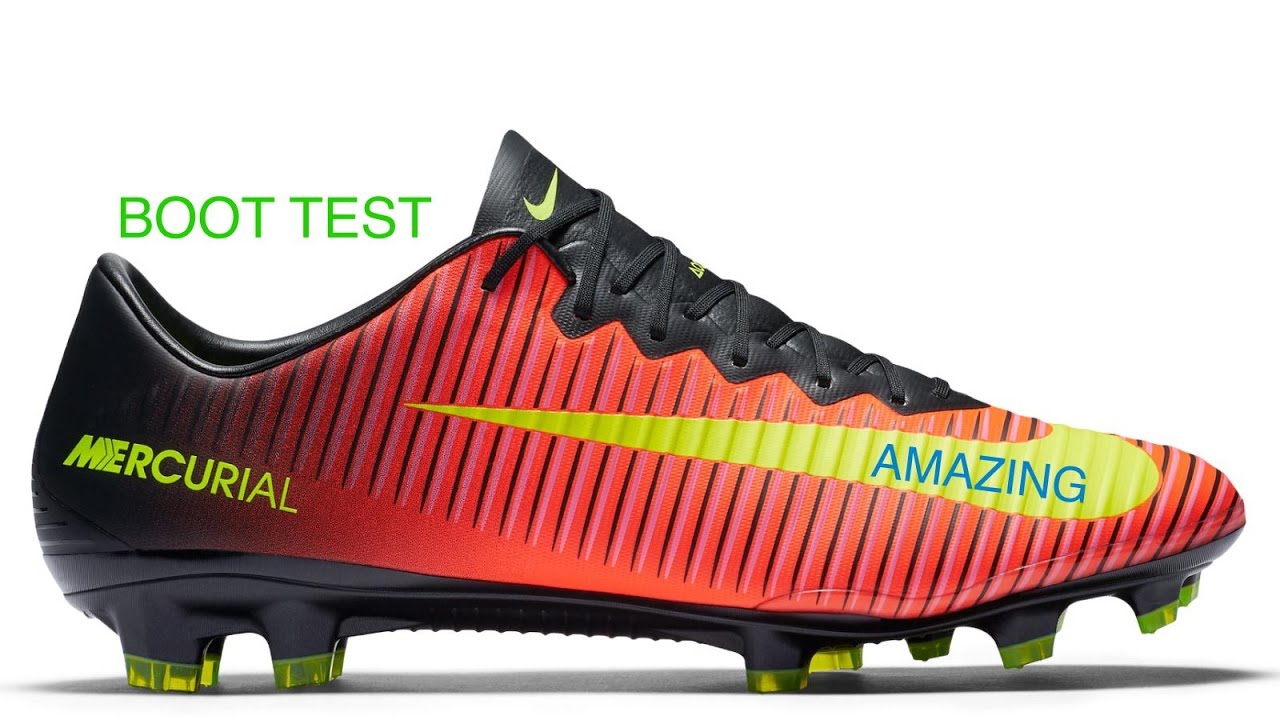 Nike Mercurial Vortex Boot Test - YouTube