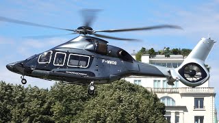 New Airbus Helicopters H160 VIP landing at Paris