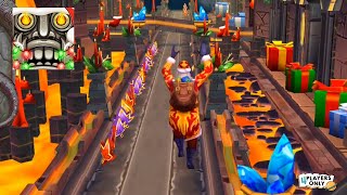 Temple Run 2 🏃‍♀️Play as SANTA VOLCANIC, HOLIDAY HAVOC Map! screenshot 3