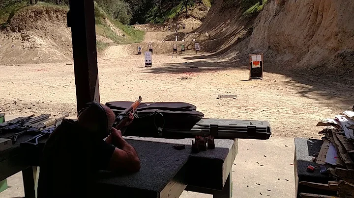 Grandpa shooting his original M1 Garand he used in WW2
