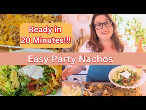 A Make-Your-Own-Nachos Party Buffet