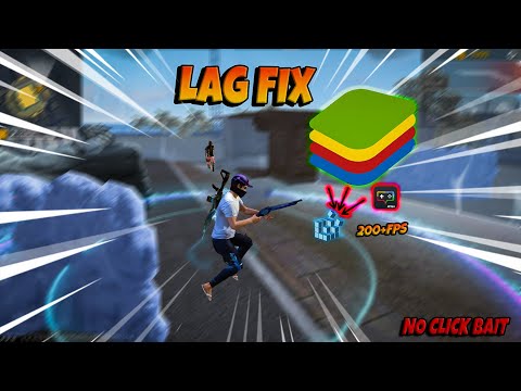 "Free Fire Lag Fix in Bluestacks 5 (2025) | 100 Smooth Gameplay on Low-End Pc!"
