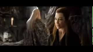 Thranduil and Tauriel scene from DoS