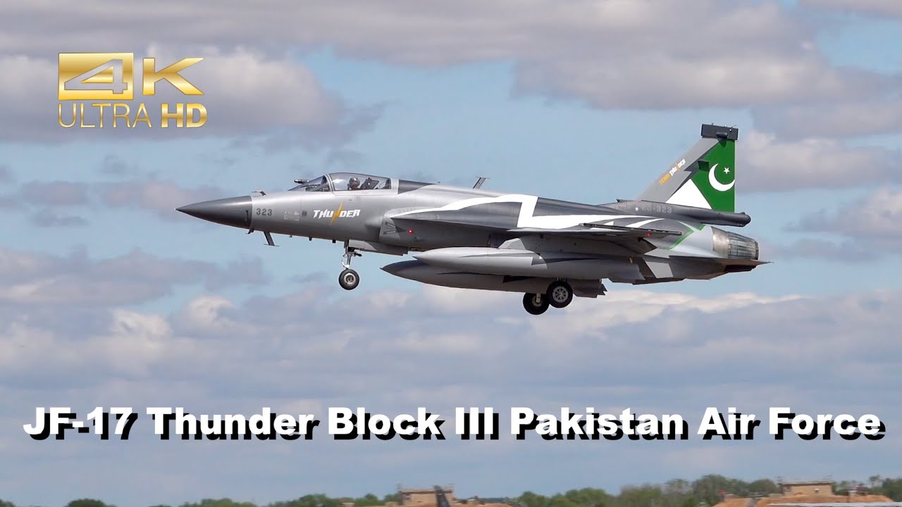 2 JF-17 Thunder Block III Pakistan Air Force 23-323 23-319 arrival at