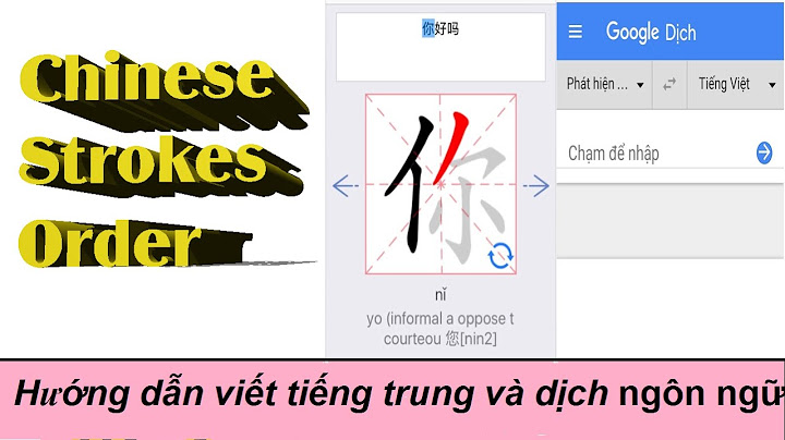 App hướng dẫn viết tiếng trung chinese choker năm 2024