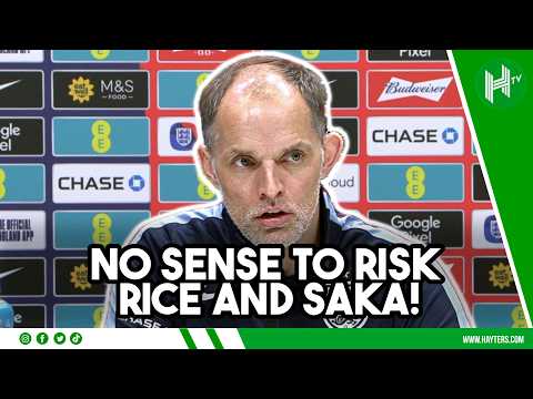 Video Rice and Saka WANTED TO PLAY! | Thomas Tuchel | England v Japan