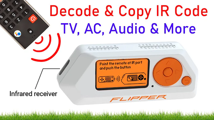 Flipper Zero Ultimate Guide Infrared: Decode & Copy IR Remote Codes for TV, AC, Audio & More!