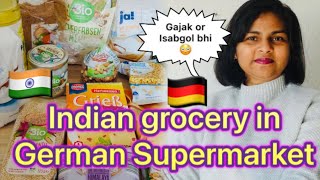 Indian Food Grocery in German Supermarket | Kya kya milta hai yahn !