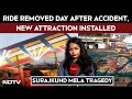 Surajkund Mela Tragedy: Ride Removed A Day After Collapse; Inspector Dies Saving Visitors, FIR Filed