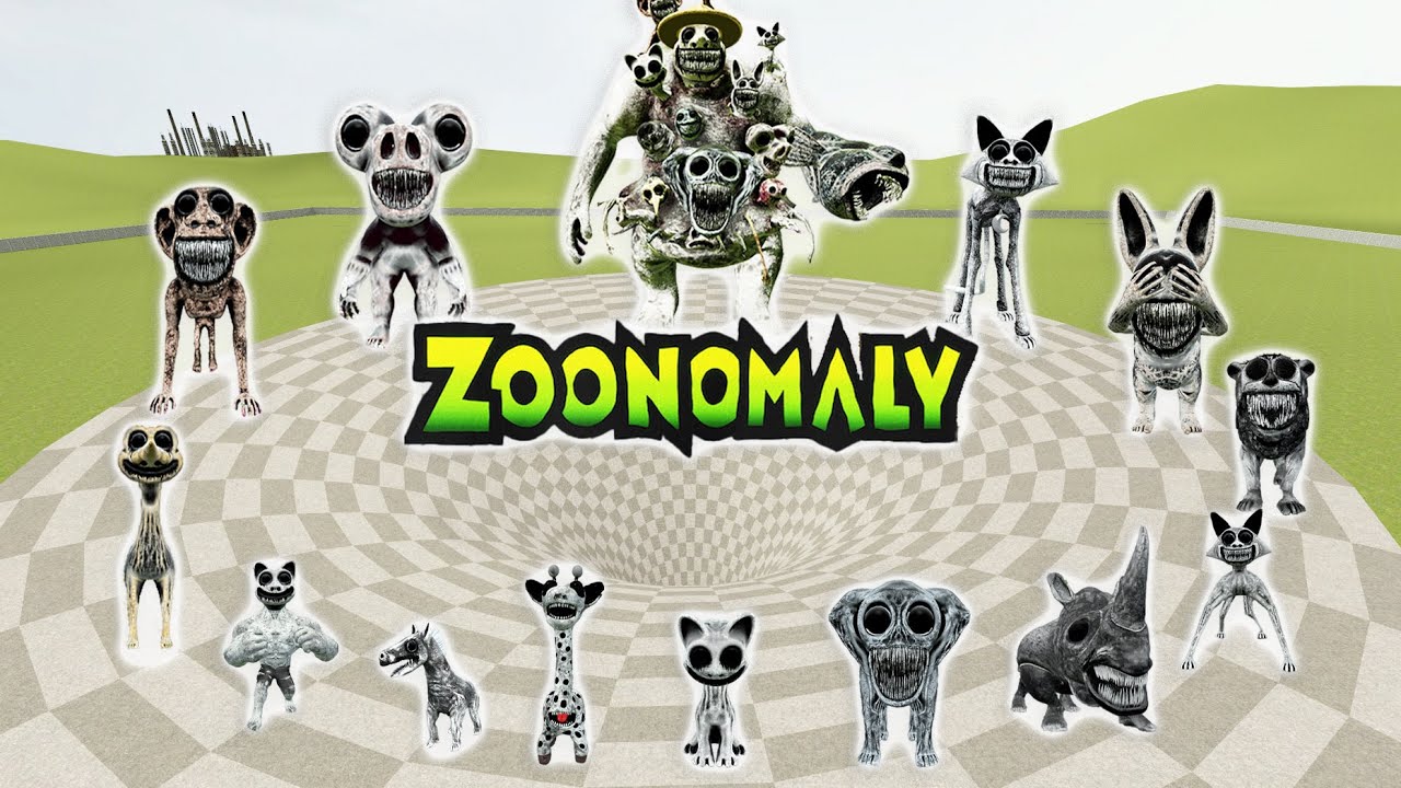 DESTROY ALL ZOONOMALY MONSTER FAMILY in BIG FUNNEL (Garry's Mod Sandbox)