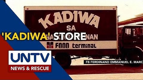 Mayor Isko Moreno wants to revive Kadiwa store in Manila