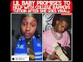 "I GOT SOMETHING ON IT" LIL BABY OFFERS TO HELP PAY FOR RISING RAPPER'S TUITION!