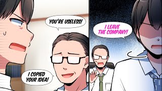 My coworker and manager thinks that I’m a useless human but…［Manga dub］