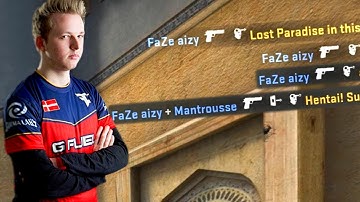 CS GO PRO VAC MADNESS: AIZY 1v4 DEAGLE VS. HACKERS!!!