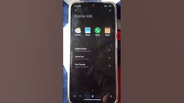 how to change display size in redmi note10s #redminote10s #shorts