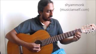 E Theeruga Nanu On Guitar Raga Nadanamakriya Bhadrachalam Ramadasu Prince Rama Varma Inspired