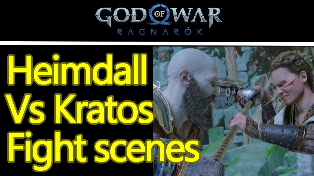 Heimdall Died Scene  God of War Ragnarok 