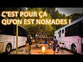 La vie nomade cest a   bus amnag famille nomade