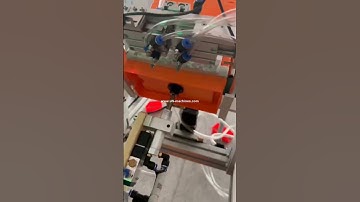 Customized empty plastic tray case pick up feeding grabing robot hand machine