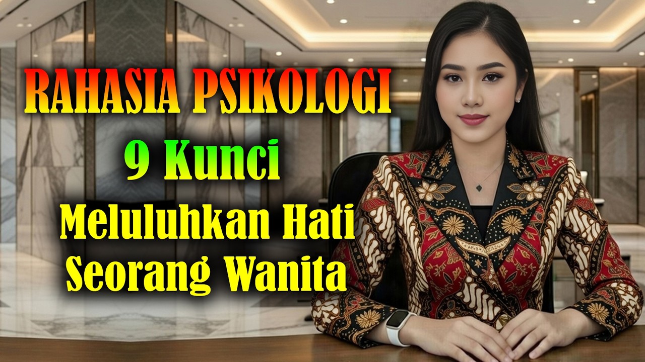Meluluhkan Hati Seorang Wanita - Antara Psikologi dan Puisi Hati