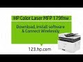 HP Color Laser MFP 179fnw : Download, Install software and connect wirelessly