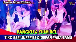 PANGKU & CIUM BCL Di Momen Wedding Party Semalam Tiko Aryawardana Beri Surprise Bunga Citra Lestari